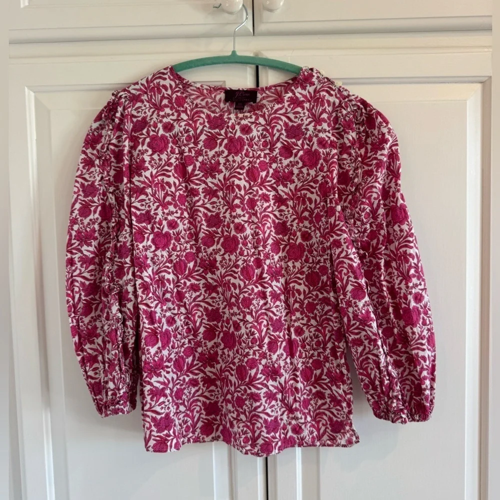 J. Crew stylish pink